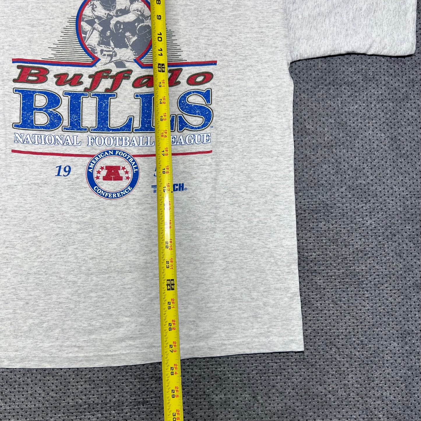 Vintage 90s Buffalo Bills American Football Conference Logo Tee L