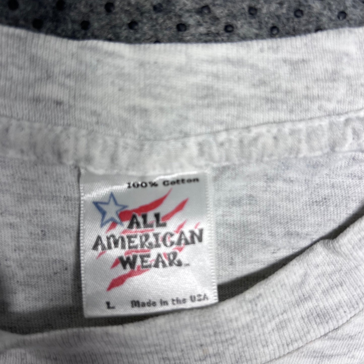 Vintage 90s Kansas City Chiefs Football Player Caricature Red Sunday Tee L