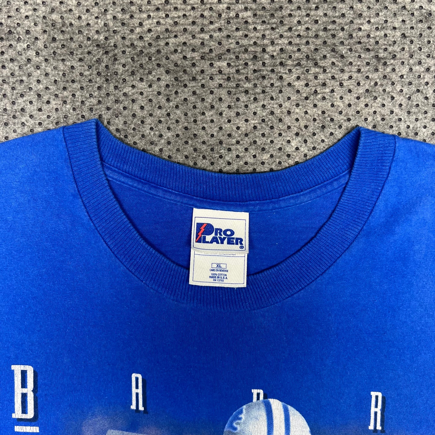 Vintage 1996 Pro Player Detroit Lions Barry Sanders Football Player Tee XL