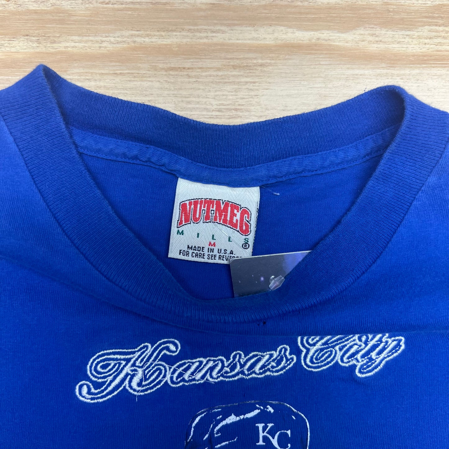 Vintage 90s Nutmeg Kansas City Royals Locker Room MLB Tee M