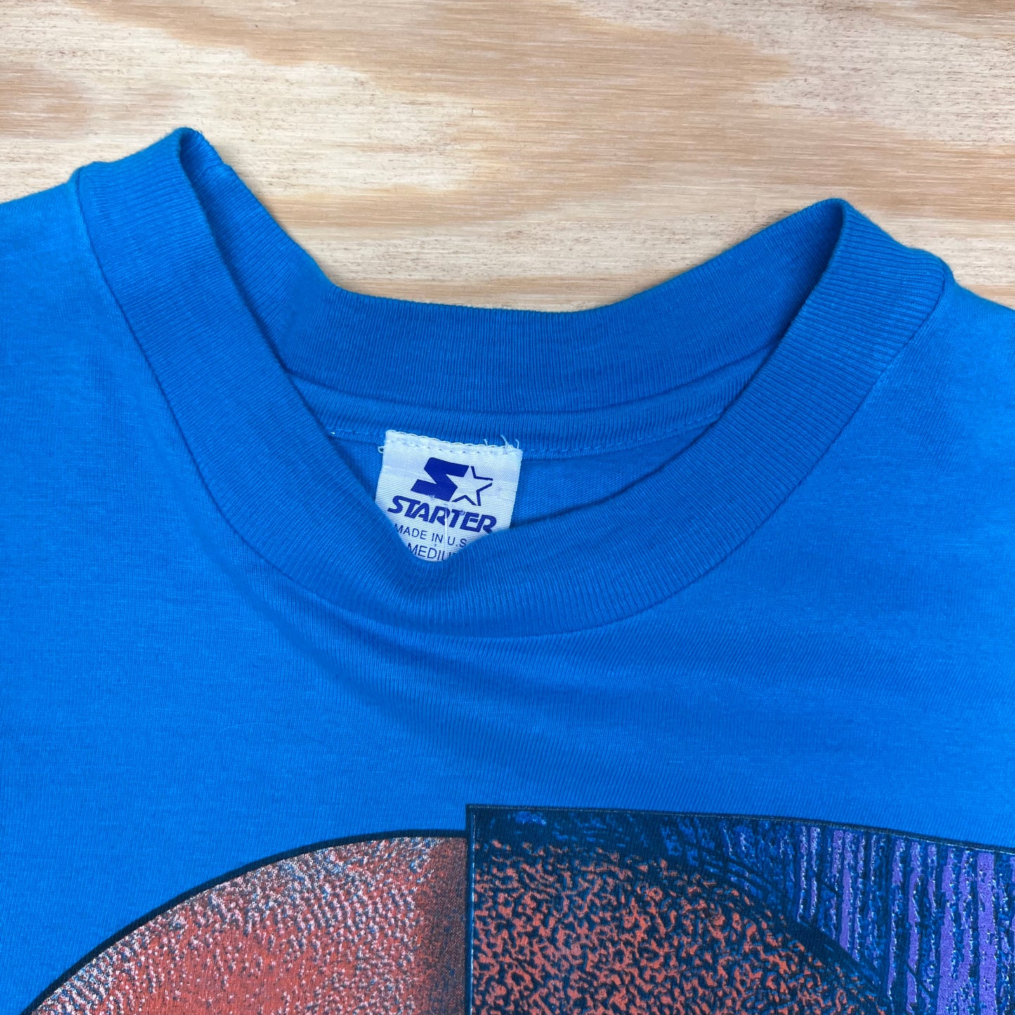 Vintage 90s Starter NBA Charlotte Hornets Basketball Tee M