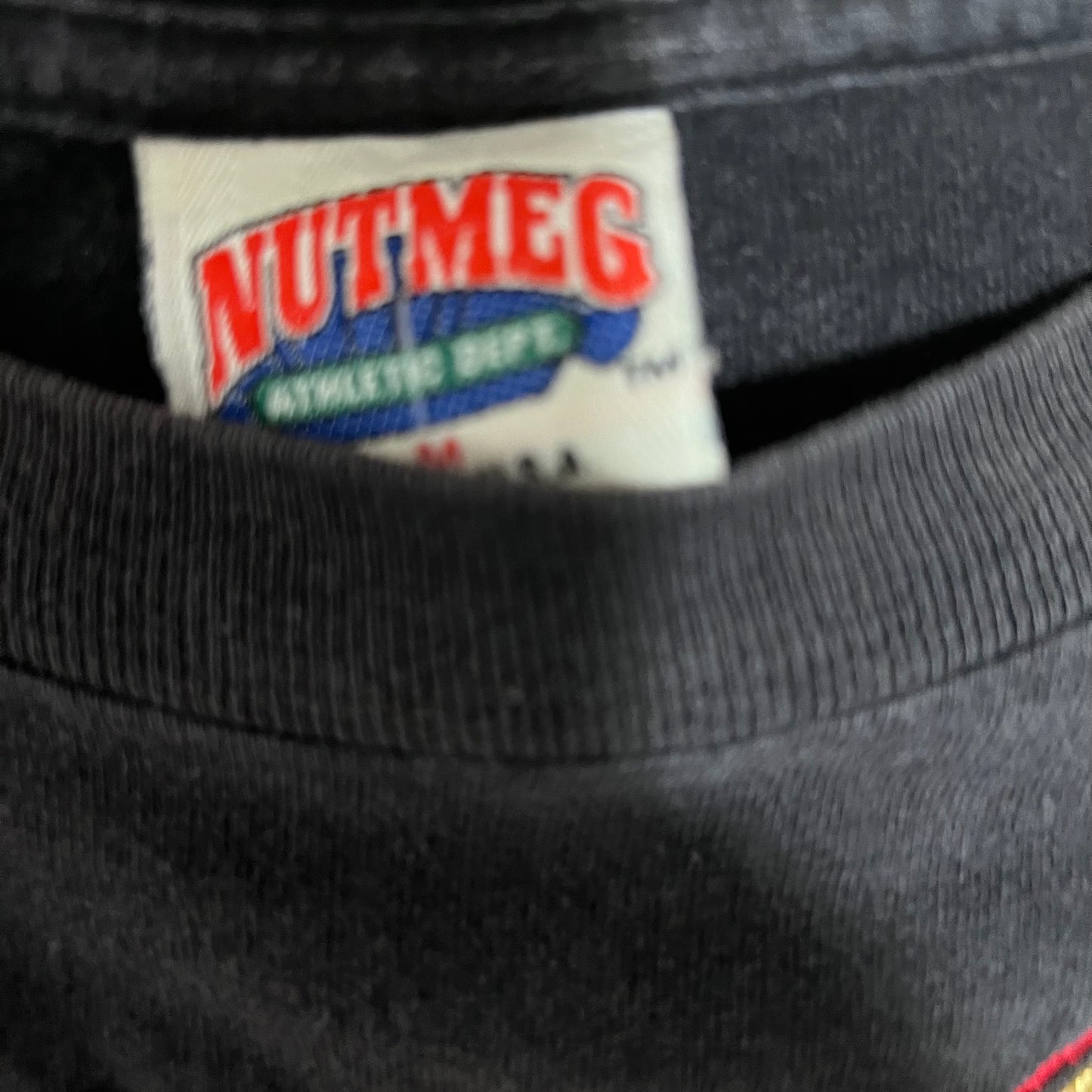 Vintage 90s Nutmeg Mills NBA Portland Trailblazers Locker Room Tee M