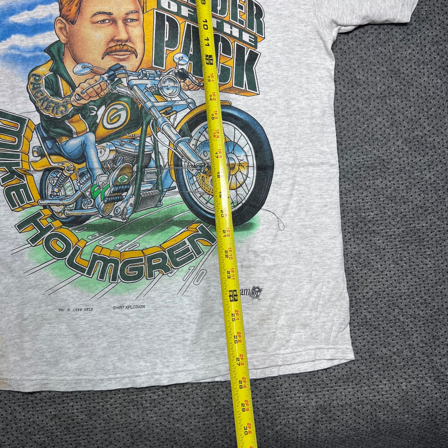 Vintage 1994 Green Bay Packers Mike Holmgren “Leader of the Pack” Tee L