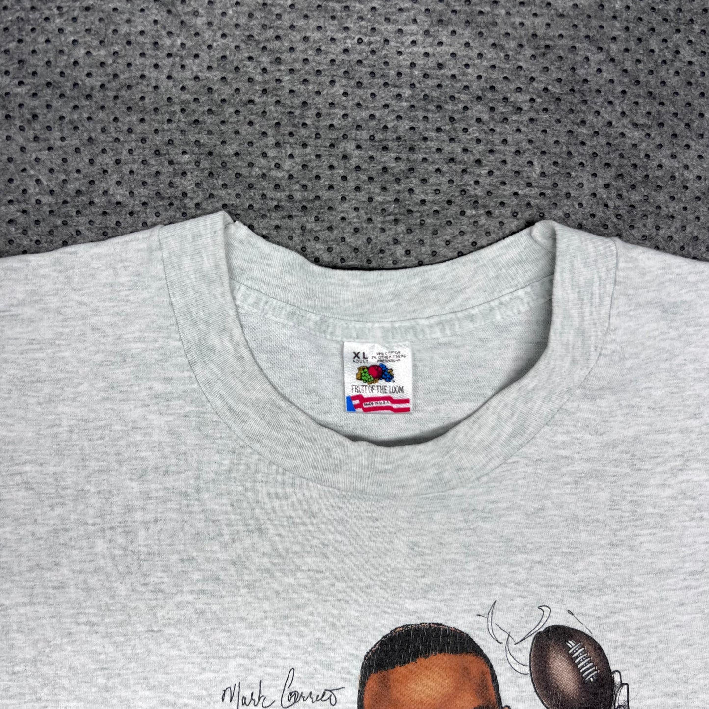 Vintage 90s FOTL Cleveland Browns Football Players Caricature Tee XL