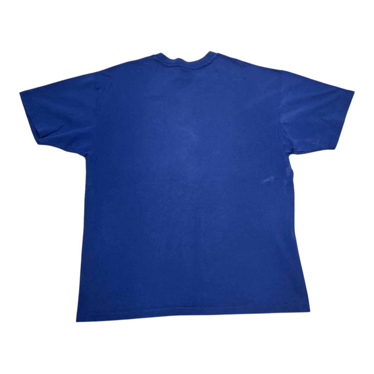 Vintage 90s Hanes Tag North Carolina University Tar Heels Navy Blue Tee XL