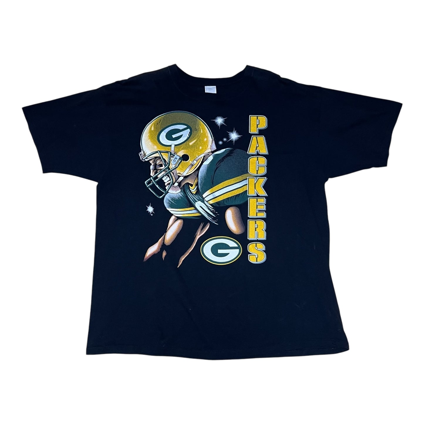 Vintage 00s NFL Green Bay Packers Football Player Tee XXL