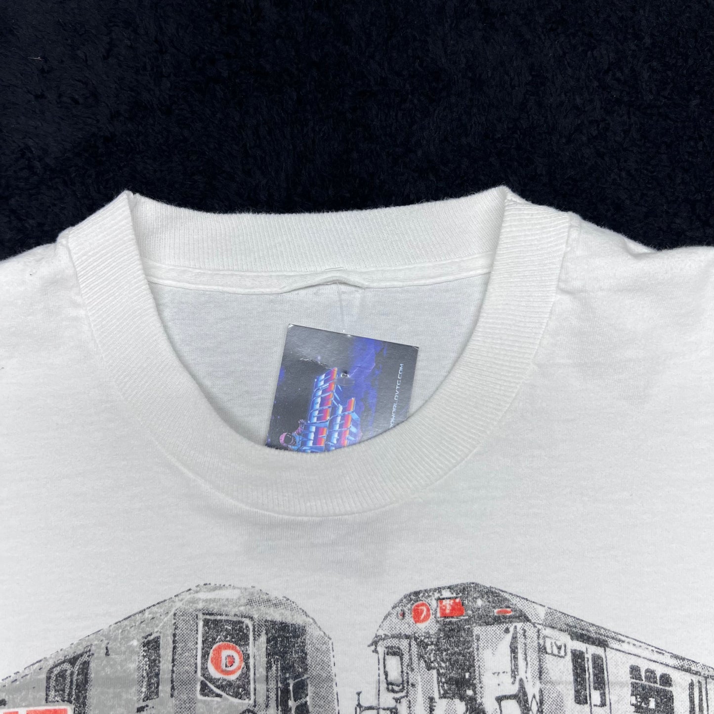 Vintage 2000 MLB The Battle Of New York Subway Series Baseball Tee XL