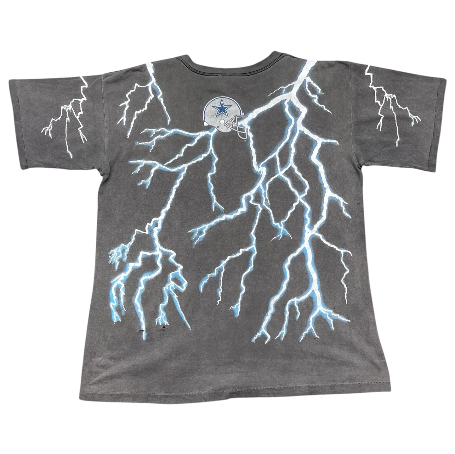 Vintage 1993 Salem Dallas Cowboys Football Lightning Tee XL