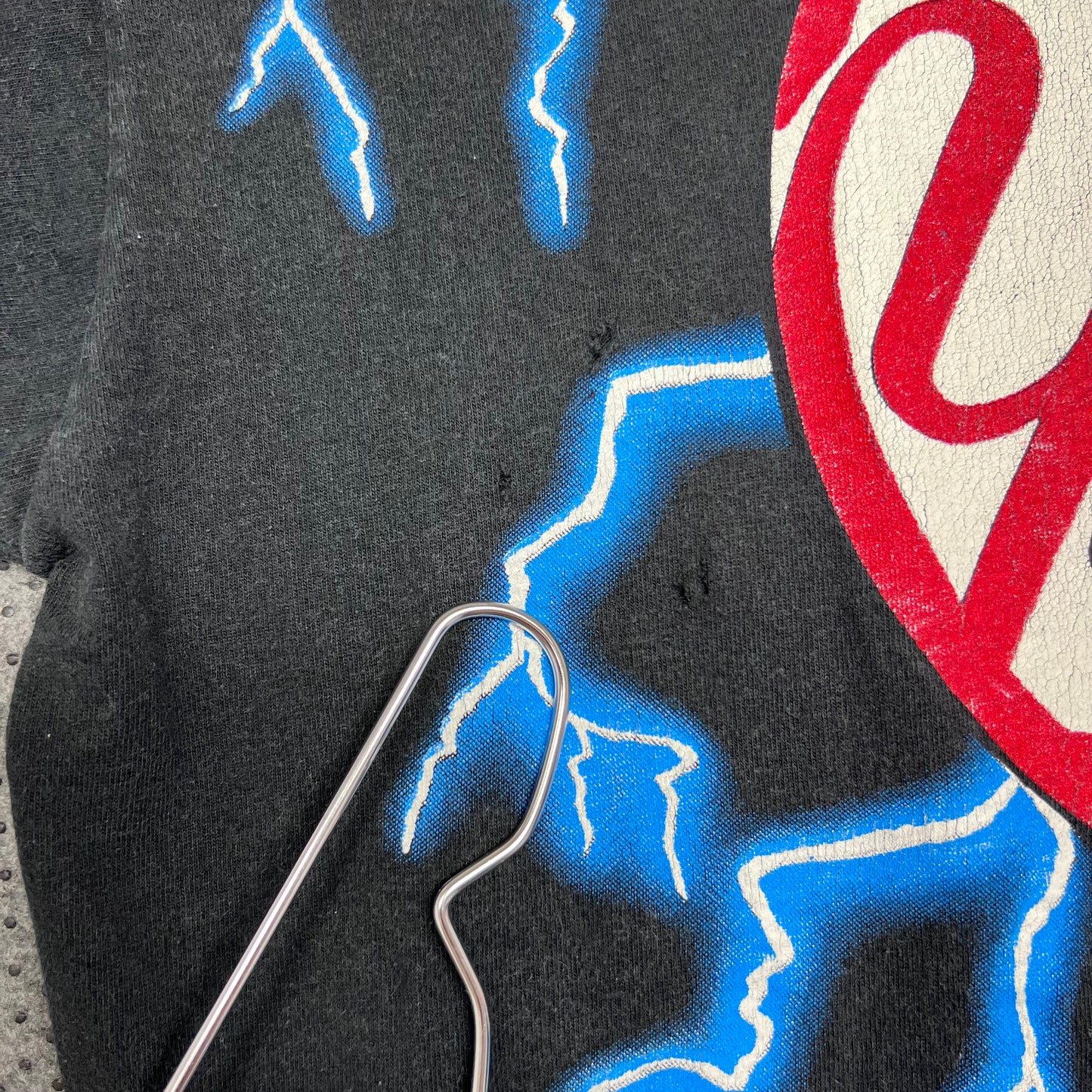 Vintage 1994 Salem Sportswear New York Yankees Baseball Lightning Tee XL