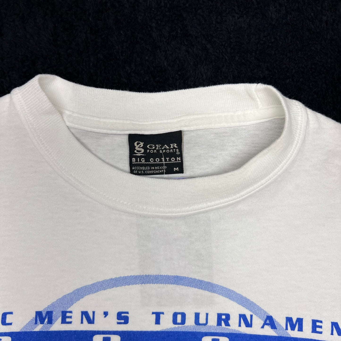 Vintage 2002 ACC Men’s Tournament Champions Duke University Blue Devils Basketball Tee M