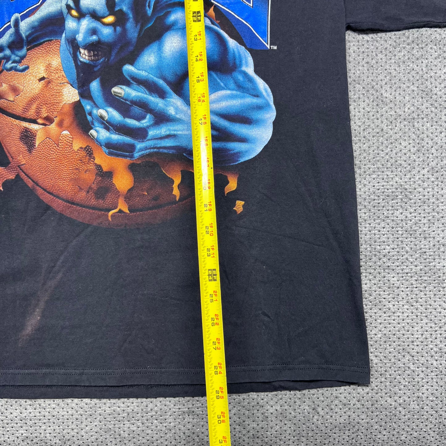 Vintage 90s Nutmeg University Of Duke Blue Devils Realistic Breakthrough Tee XL