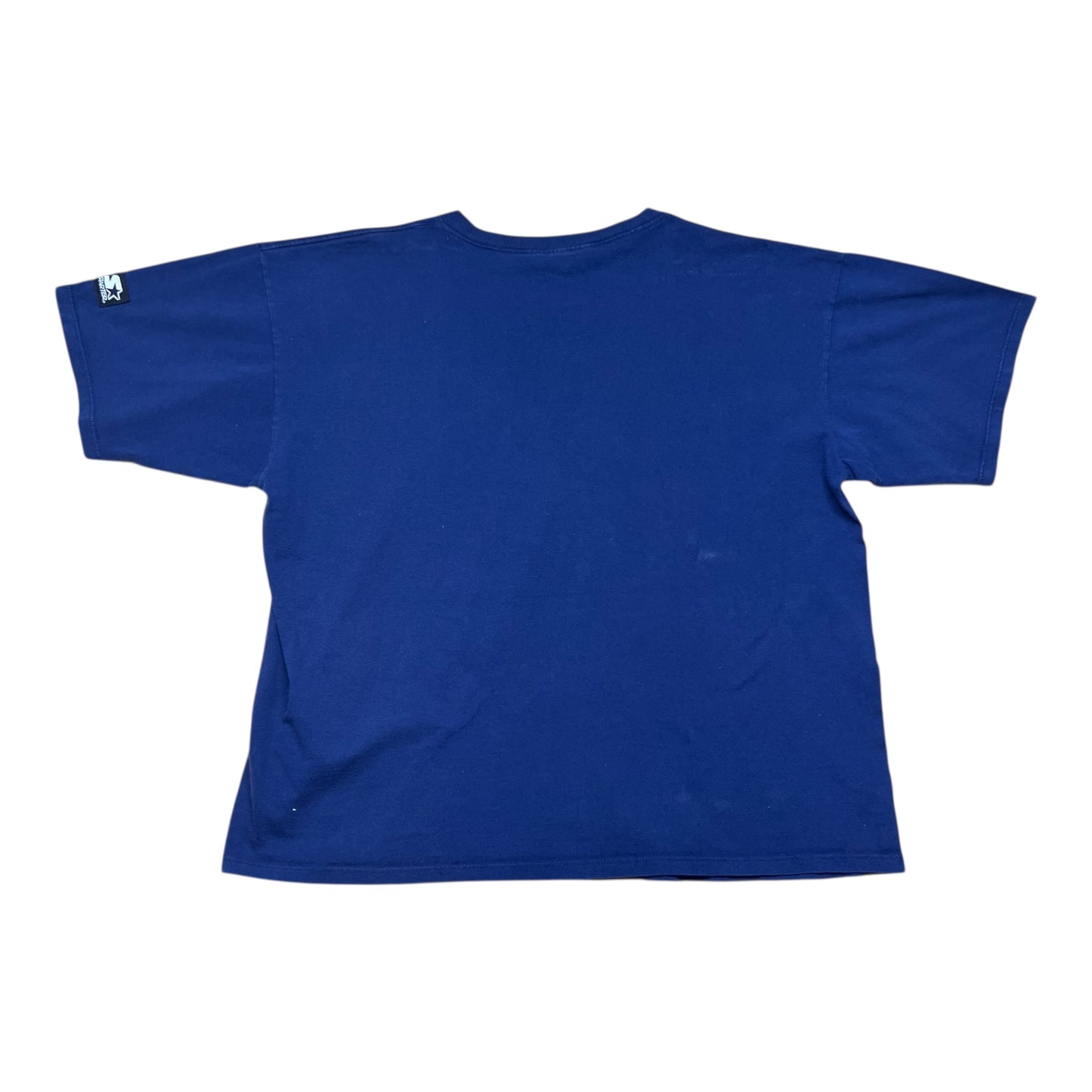 Vintage 1997 Starter MLB Atlanta Braves Baseball Navy Blue Tee XL