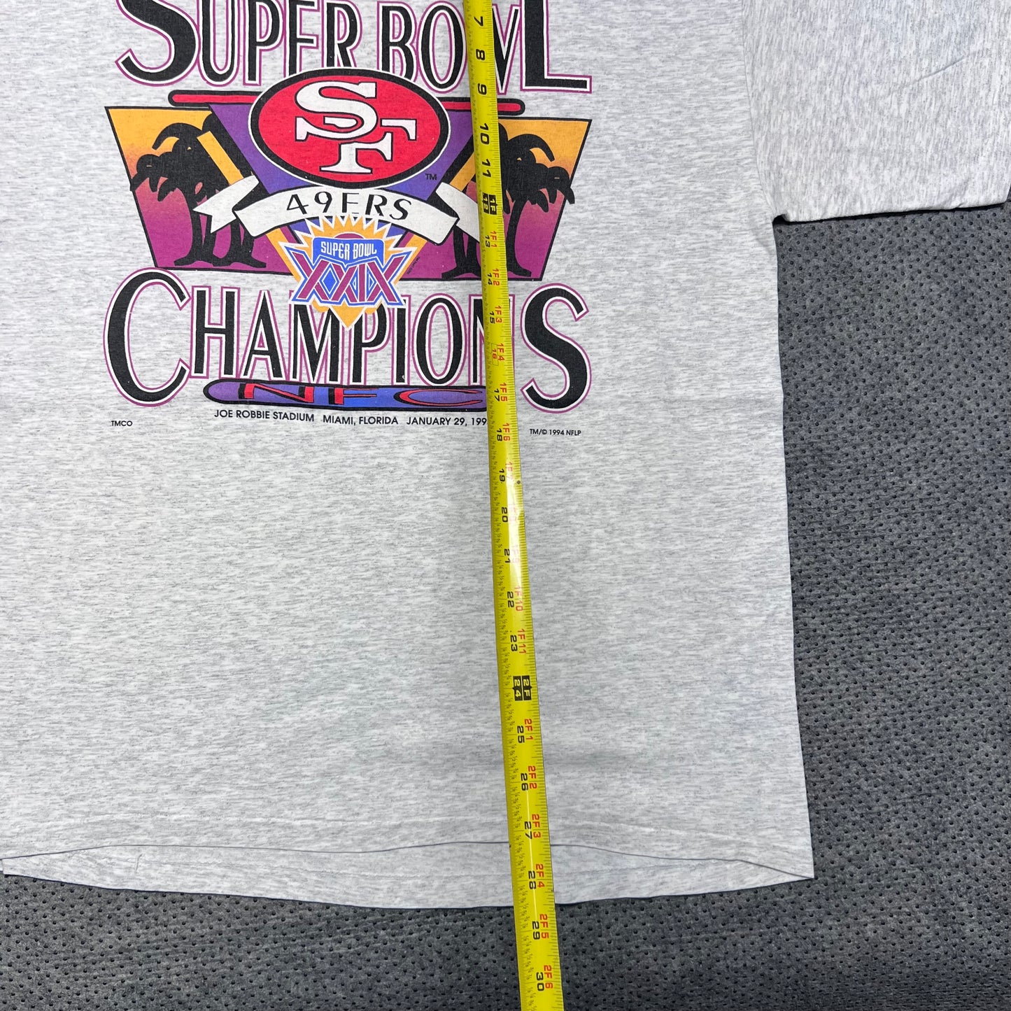 Vintage 1994 San Francisco 49ers Super Bowl Champion Tee XL