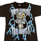 Vintage 90S North Carolina University Tar Heels Lightning American Thunder Tee L
