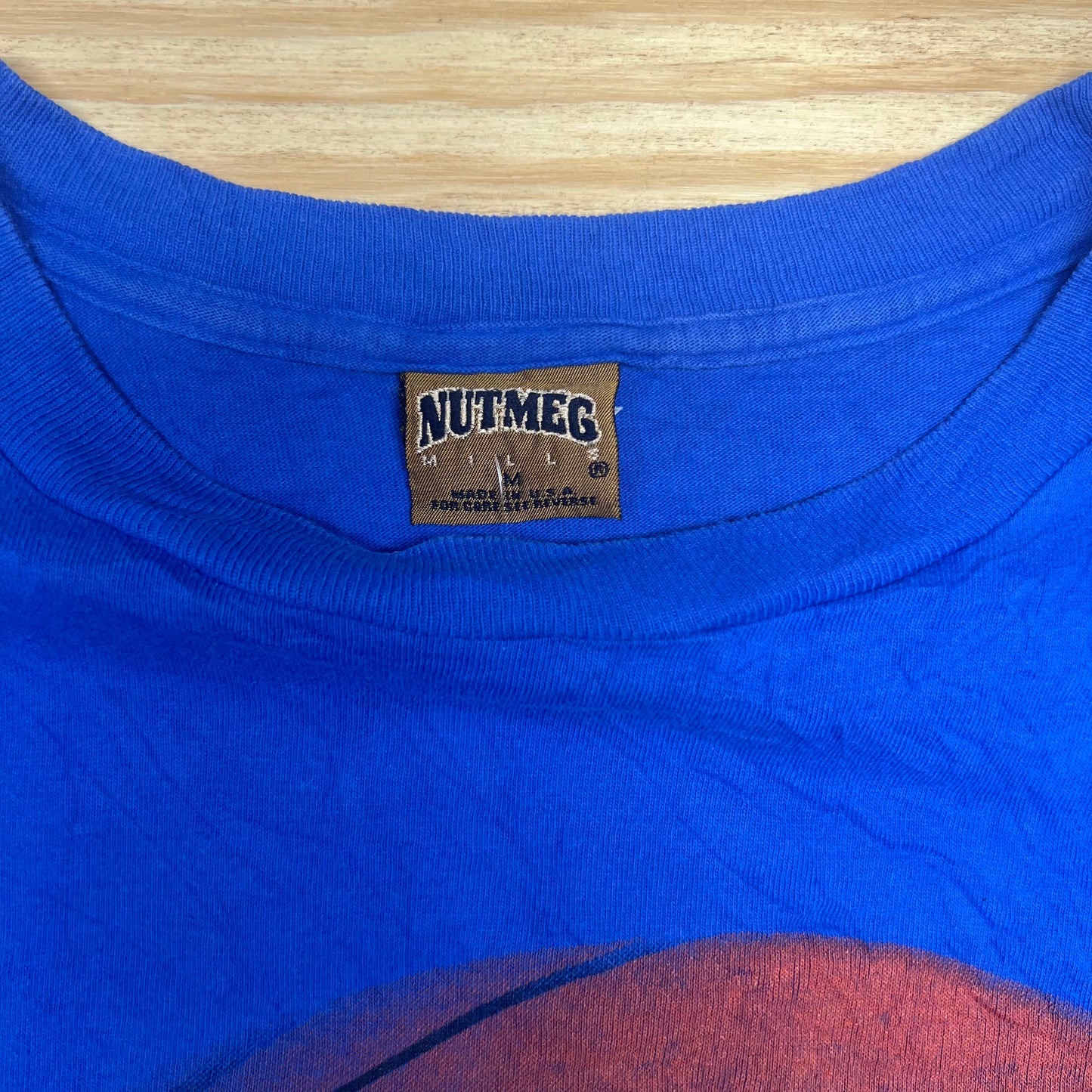 Vintage 90s Nutmeg NBA Golden State Warriors Basketball Tee M