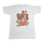 Vintage 90s FOTL Cleveland Browns Football Players Caricature Tee XL