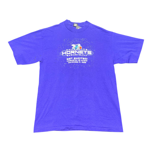 Vintage 1999 NBA Charlotte Hornets Vs Orlando Magic Stadium Tee XL