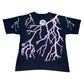 Vintage 1993 Salem Los Angeles Raiders Football Lightning Tee XL