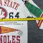 Vintage 90s Long Gone University Of Florida State Seminoles Football Tee L
