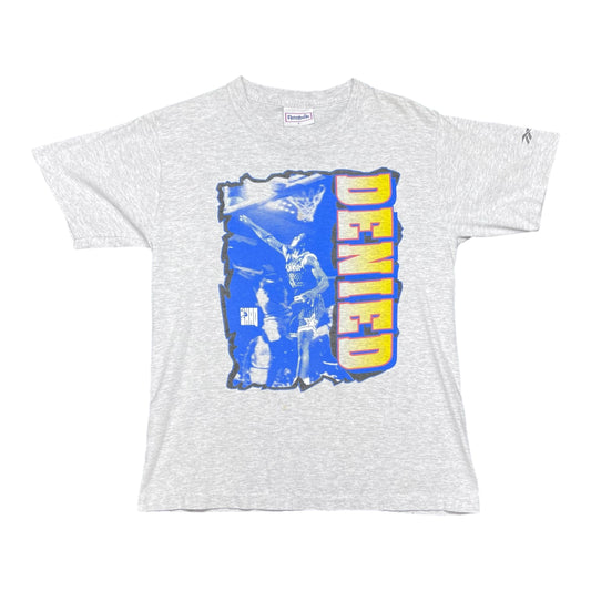 Vintage 90s Reebok Orlando Magic Shaquille O’Neal “Denied” Player Tee L