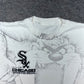 Vintage 1991 Artex Chicago White Sox Tasmanian Devil AOP Tee L