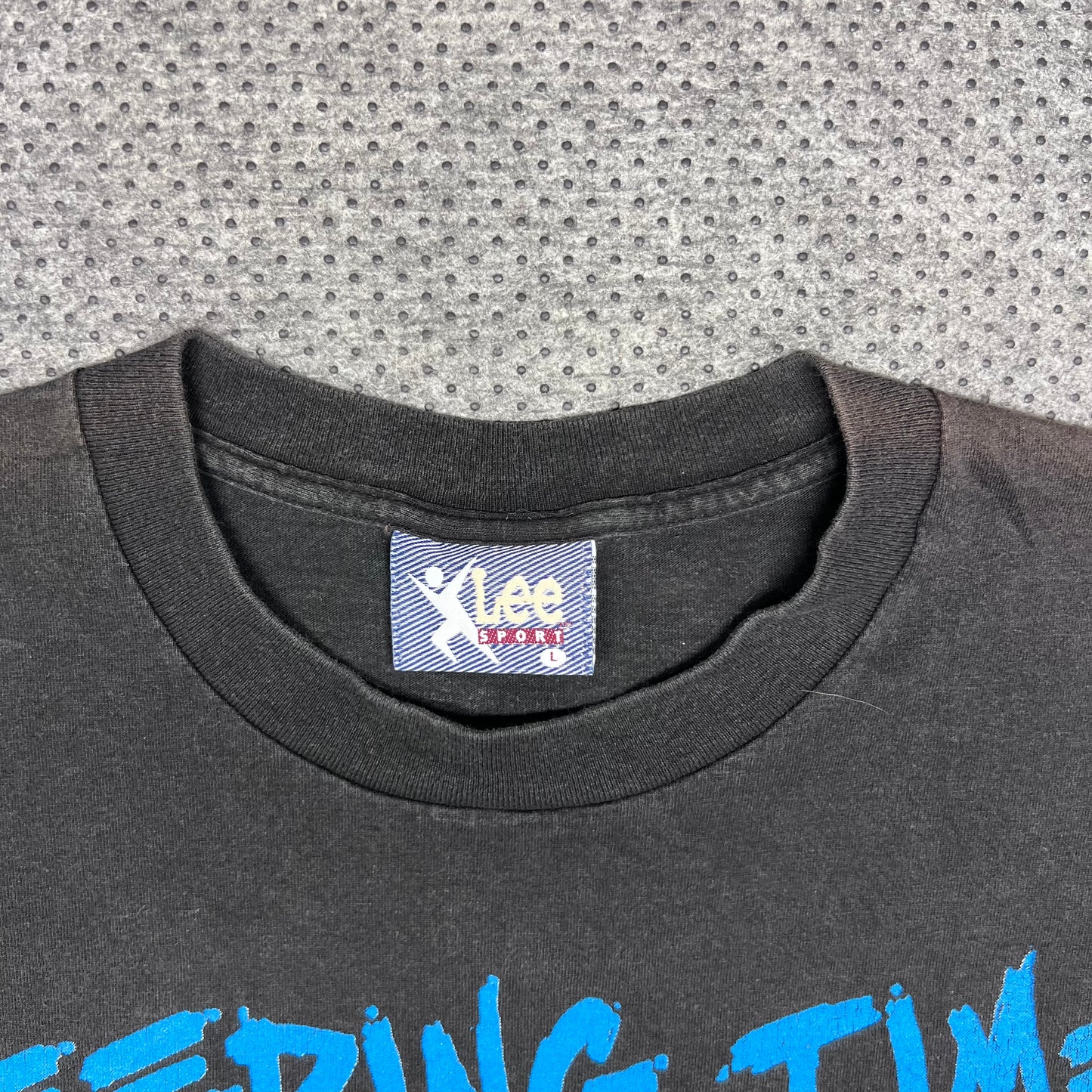 Vintage 1995 Lee Carolina Panthers Inaugural Season Feeding Time Tee L