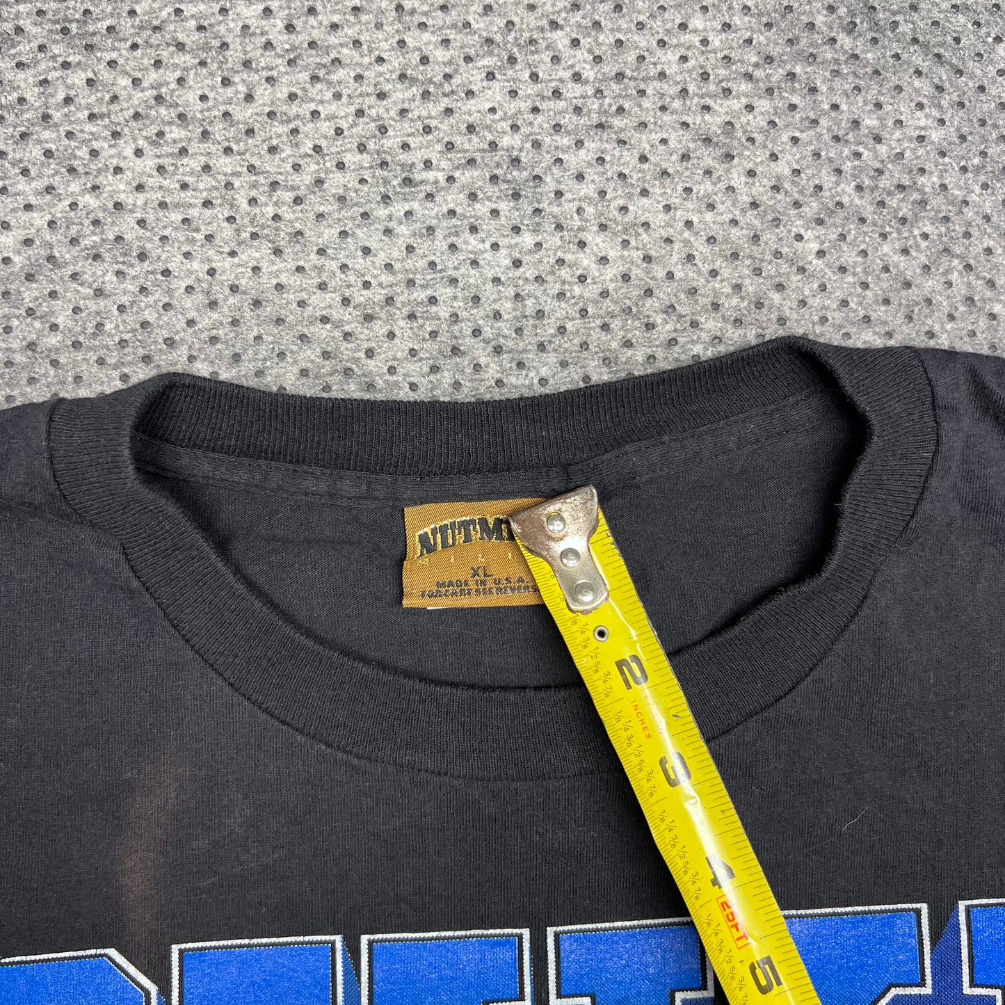 Vintage 90s Nutmeg University Of Duke Blue Devils Realistic Breakthrough Tee XL