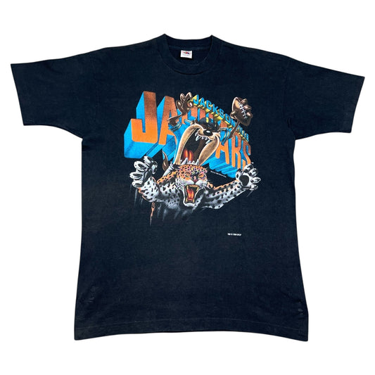 Vintage 1994 Jacksonville Jaguars Tasmanian Devil Football Mascot Tee L