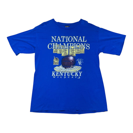 Vintage 1996 TSI NCAA National Champions Kentucky Wildcats Tee XL