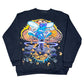 Vintage 1995 Charlotte Hornets Basketball Explosion Space Sweatshirt L