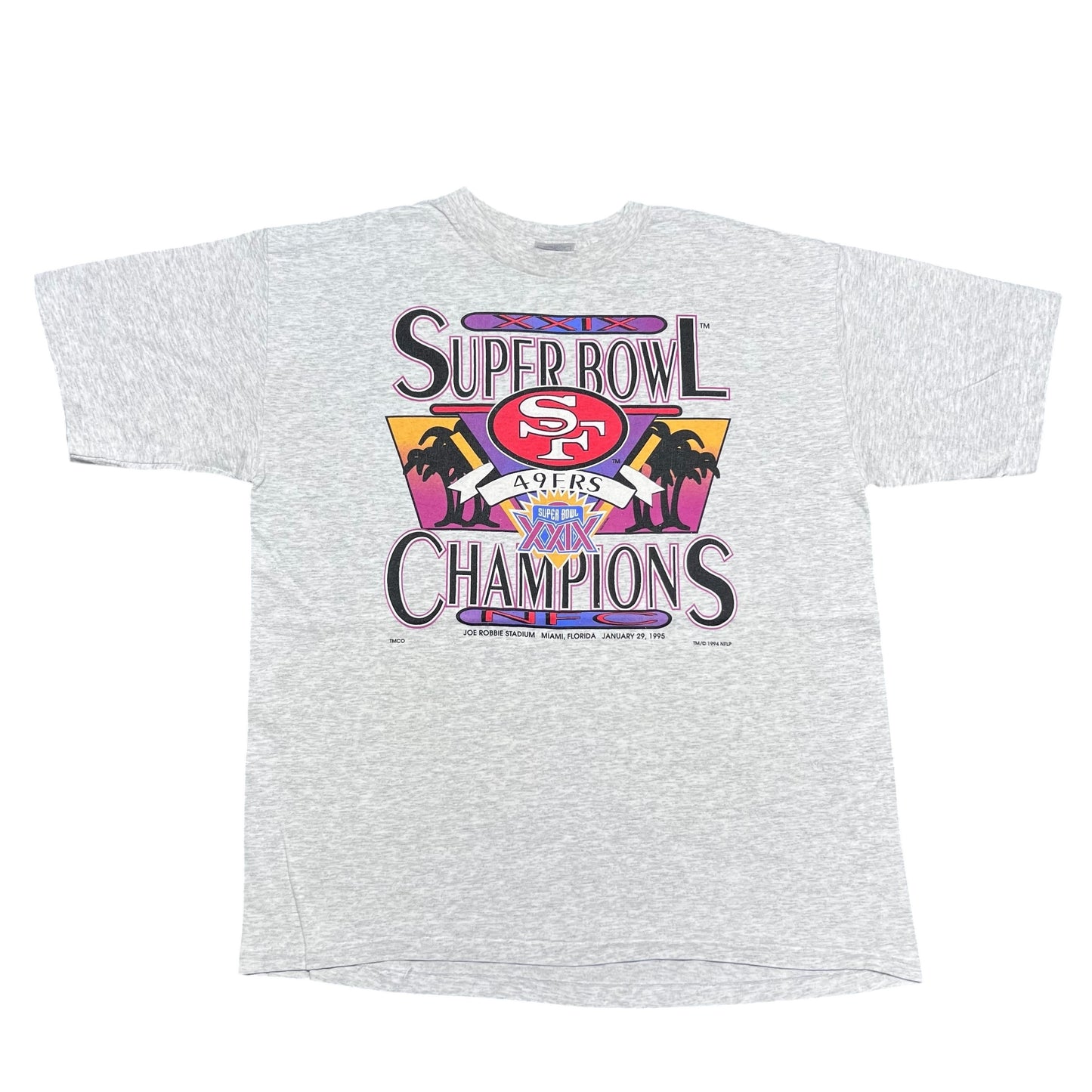 Vintage 1994 San Francisco 49ers Super Bowl Champion Tee XL￼