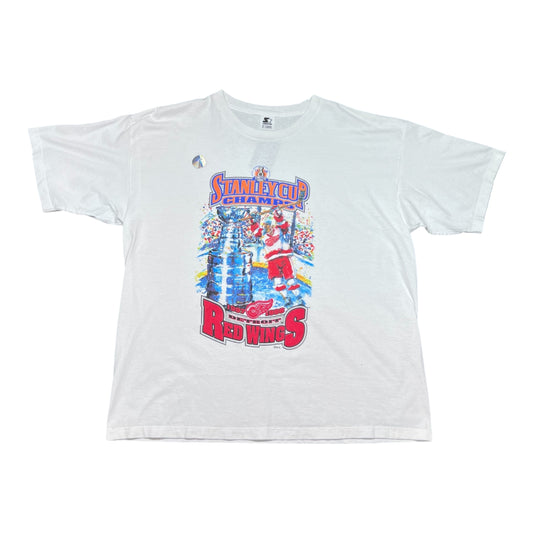 Vintage 1998 Starter NWT NHL Stanley Cup Champions Detroit Red Wings Tee XL