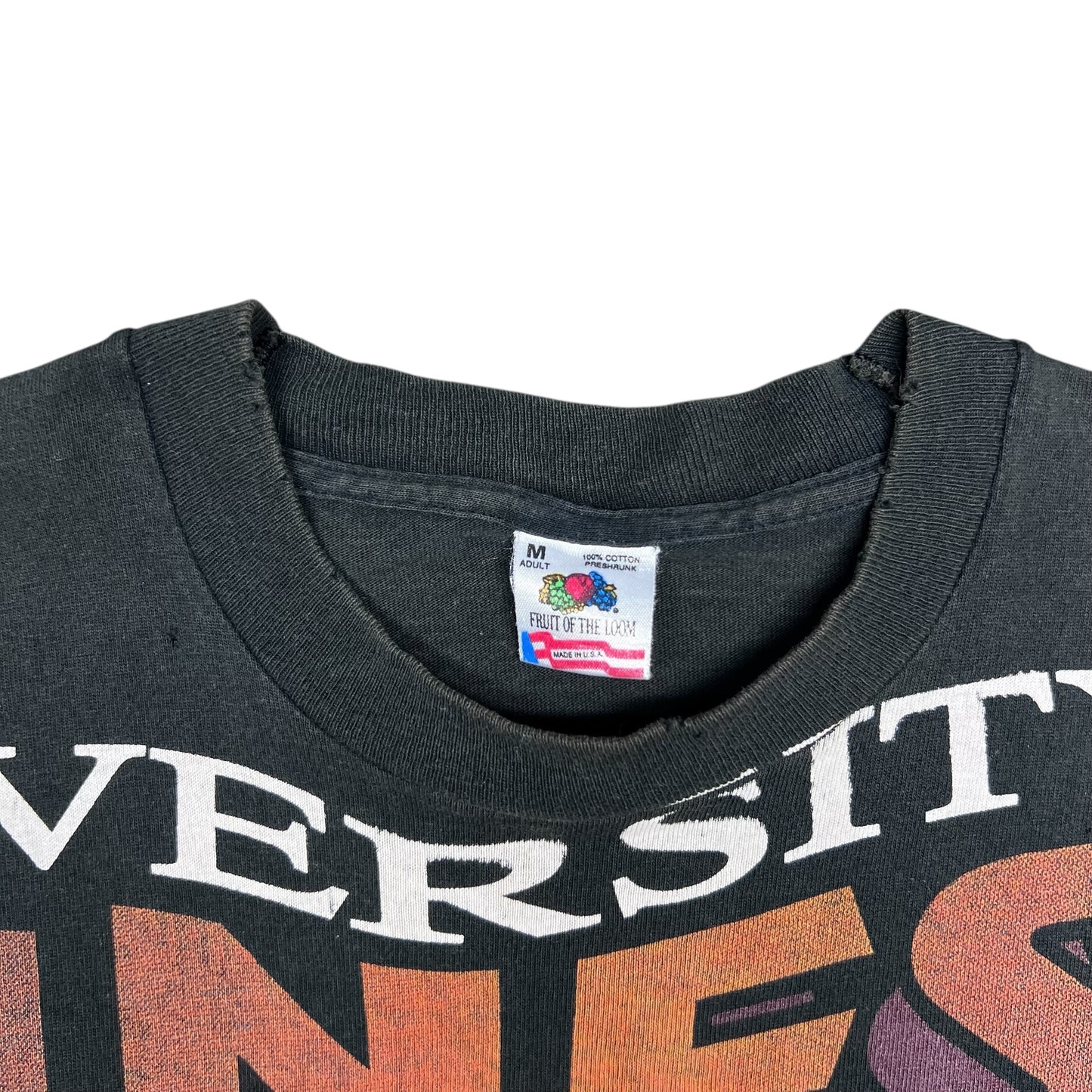 Vintage 90s University Of Tennessee Volunteers Football Helmet Tee M