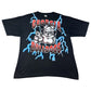 Vintage 90S Georgia Bulldogs University Lightning American Thunder Tee XXL