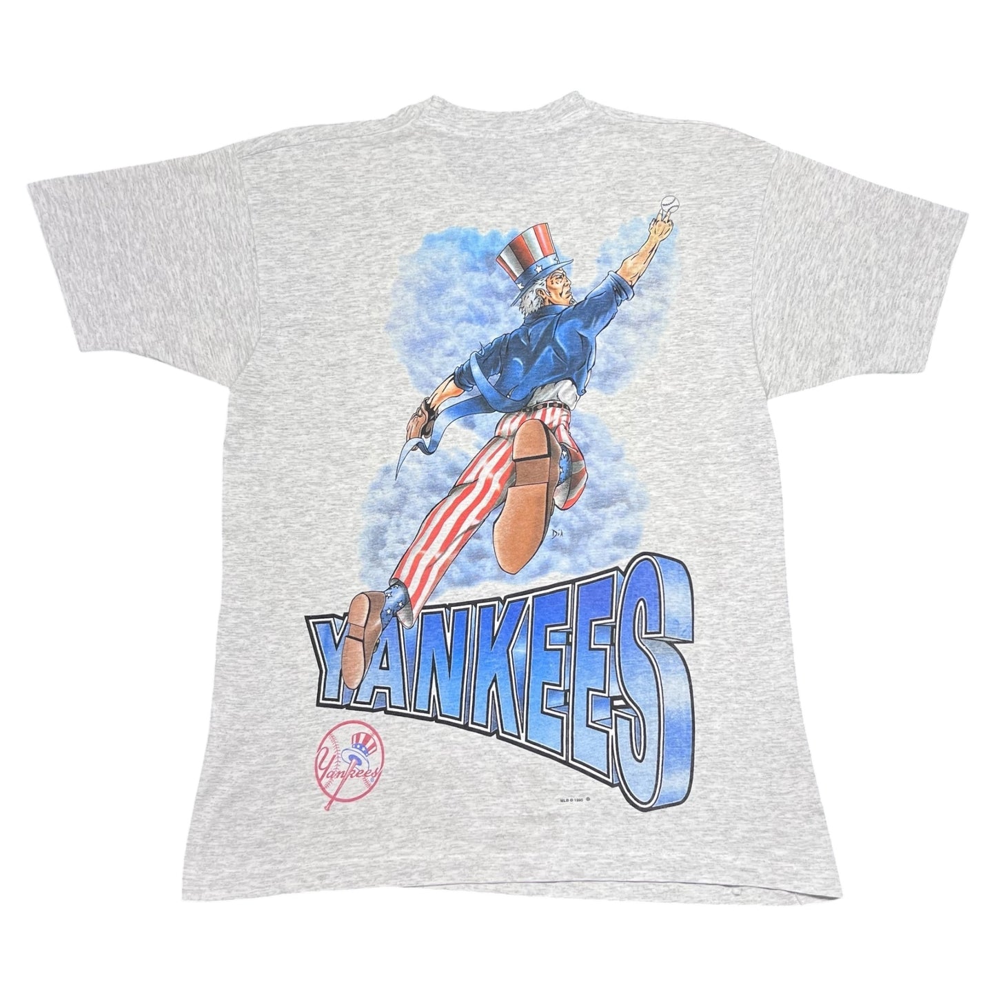 Vintage 1995 Salem Sportswear New York Yankees Breakthrough Tee L