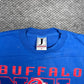 Vintage 90s Buffalo Bills Eastern Conference Football Logo Tee XL