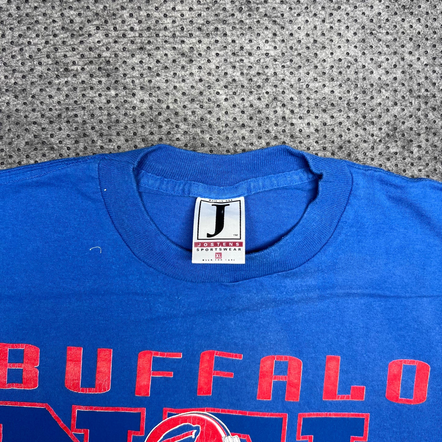 Vintage 90s Buffalo Bills Eastern Conference Football Logo Tee XL