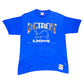 Vintage 1993 Nutmeg Detroit Lions Football Center Logo Spell Out Tee XL