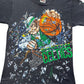 Vintage 1992 Boston Celtics Shattered Backboard Basketball Tee M