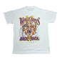 Vintage 1988 Los Angeles Lakers Back to Back Champions Caricature Tee L