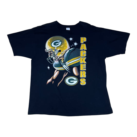 Vintage 00s NFL Green Bay Packers Football Player Tee XXL
