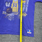 Vintage 90s Nutmeg Los Angeles Lakers Basketball Locker Room Tee XL
