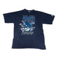 Vintage 90s Starter NHL San Jose Sharks Hockey Shattered Ice Tee L