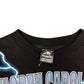 Vintage 90S North Carolina University Tar Heels Lightning American Thunder Tee L