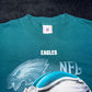 Vintage 00s NFL Philadelphia Eagles Helmet Tee XXL