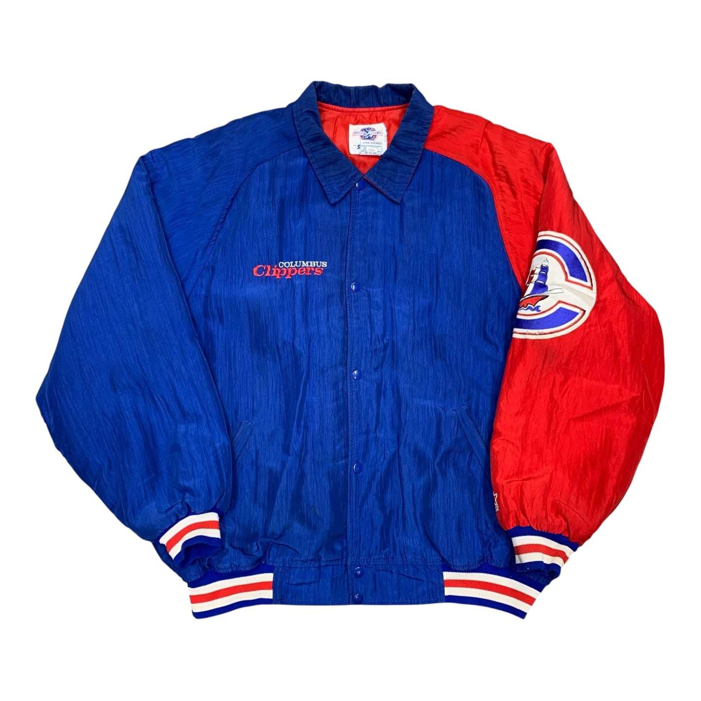 Vintage 90s Starter Columbus Clippers Jacket XXL