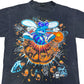 Vintage 1994 Charlotte Hornets Basketball Explosion Space Tee XL