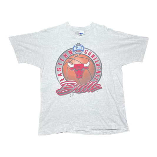 Vintage 90s Pro Player NBA Eastern Conference Chicago Bulls Tee L