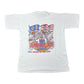 Vintage 1991 Salem USA Olympic Basketball Americas Team Caricature Tee L