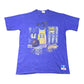 Vintage 90s Nutmeg Los Angeles Lakers Basketball Locker Room Tee XL